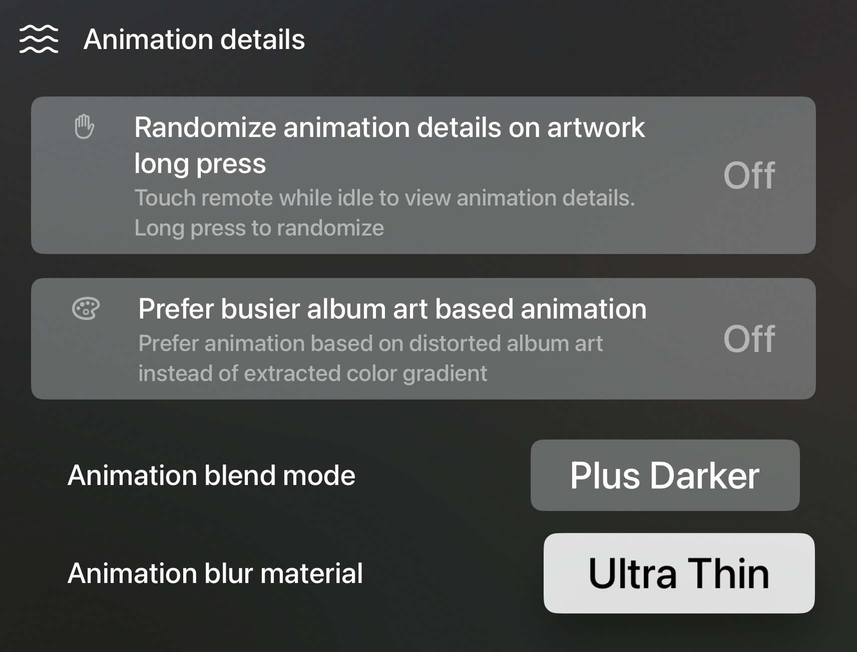 Animation interactivity